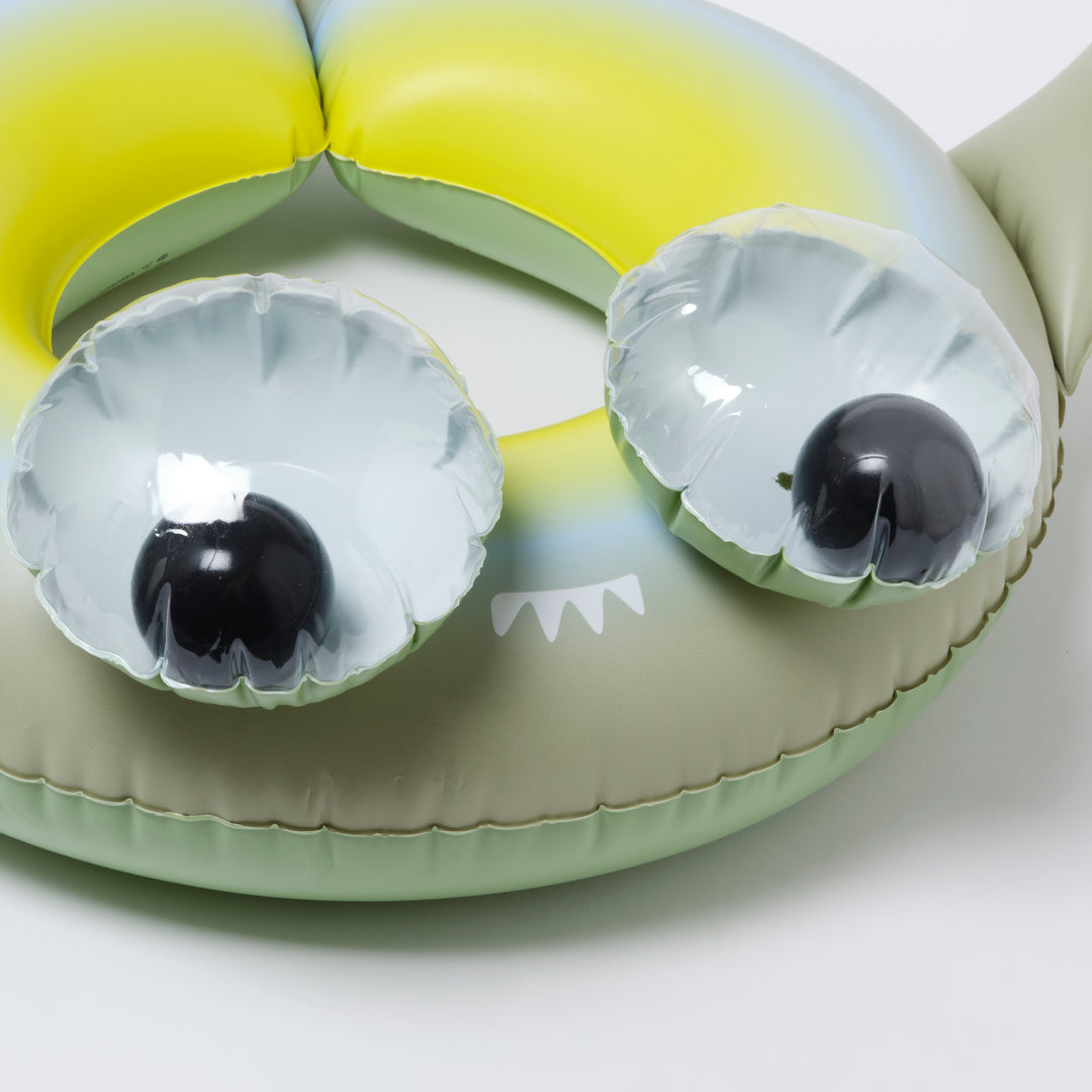 Sunnylife Kiddy Pool Ring Shark Tribe Khaki