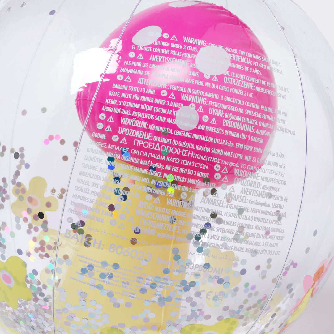 Sunnylife 3D Inflatable Beach Ball Mima the Fairy Lemon Lilac