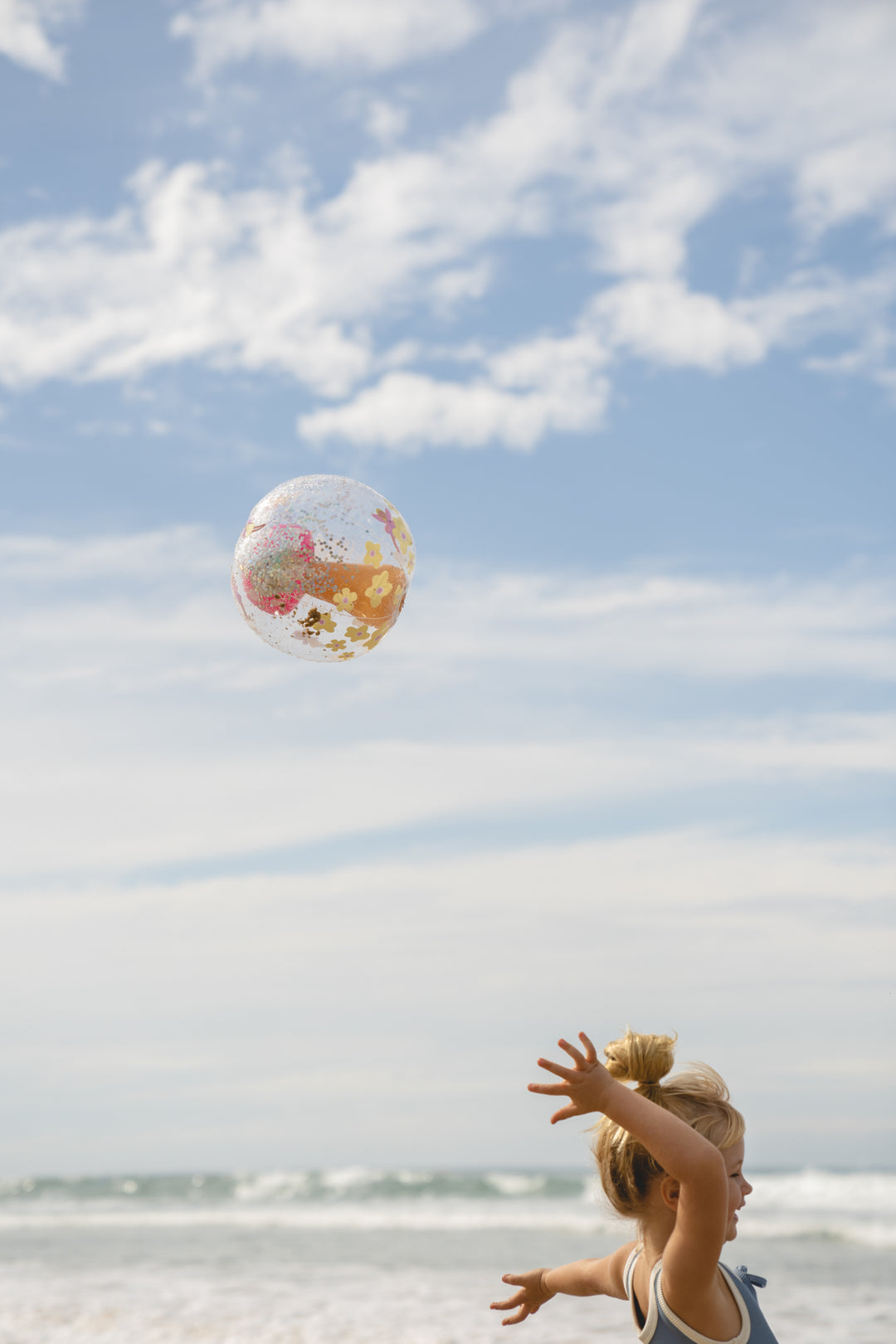 Sunnylife 3D Inflatable Beach Ball Mima the Fairy Lemon Lilac