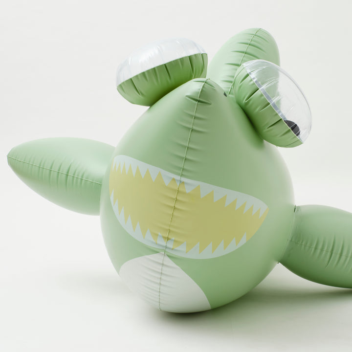 Sunnylife Inflatable Giant Sprinkler Shark Tribe Khaki
