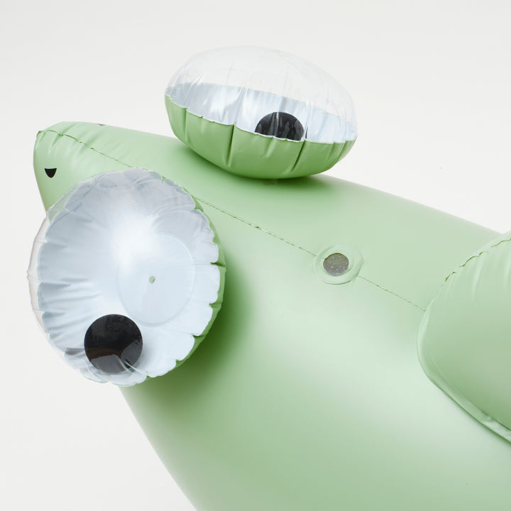 Sunnylife Inflatable Giant Sprinkler Shark Tribe Khaki