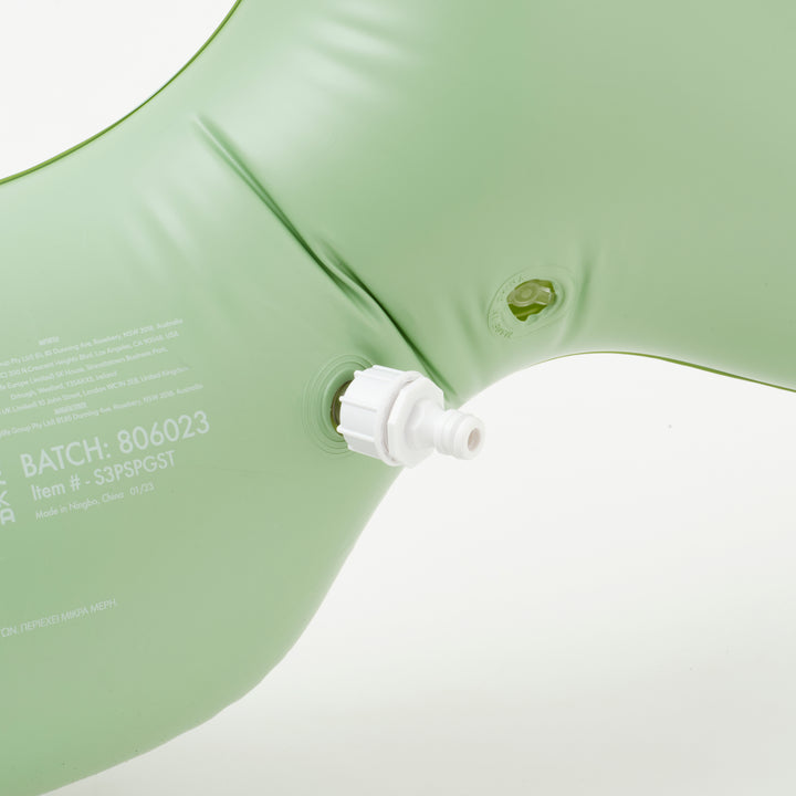 Sunnylife Inflatable Giant Sprinkler Shark Tribe Khaki