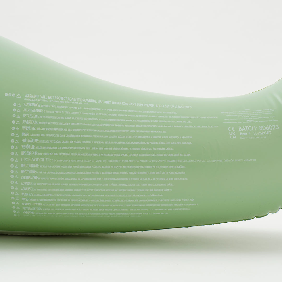 Sunnylife Inflatable Giant Sprinkler Shark Tribe Khaki