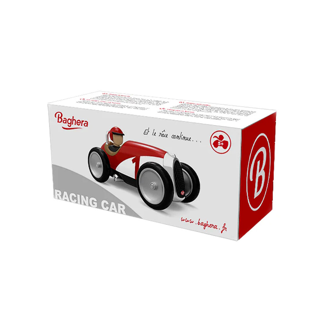 Baghera Racing Car White Red