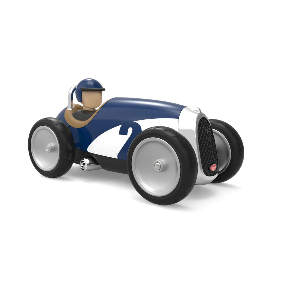 Baghera Racing Car White Blue