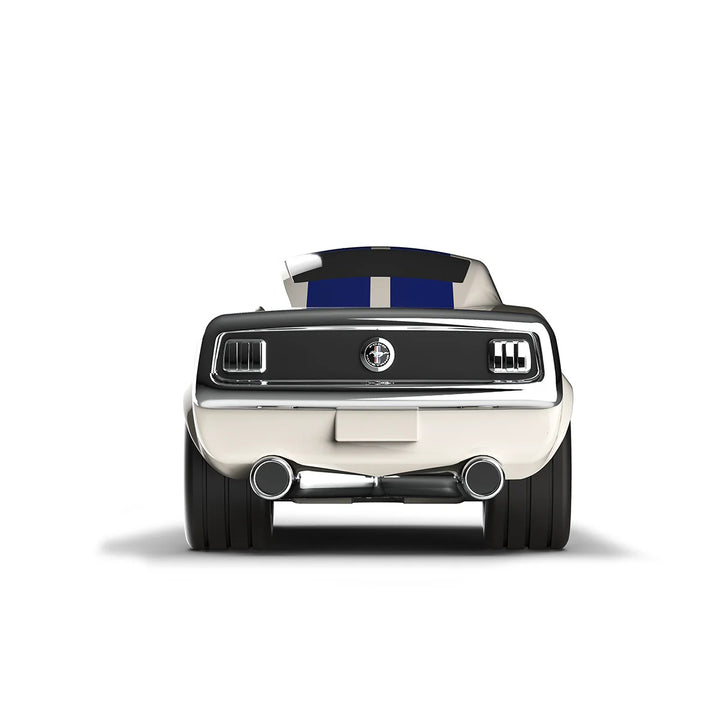 Baghera Racing Car Ford Mustang Ivory White