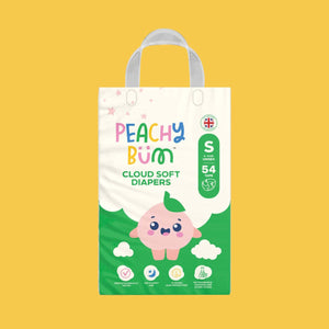 Peach Bum Cloud Soft Tape Diaper