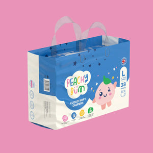 Peachy Bum Cloud Soft Pants Diaper