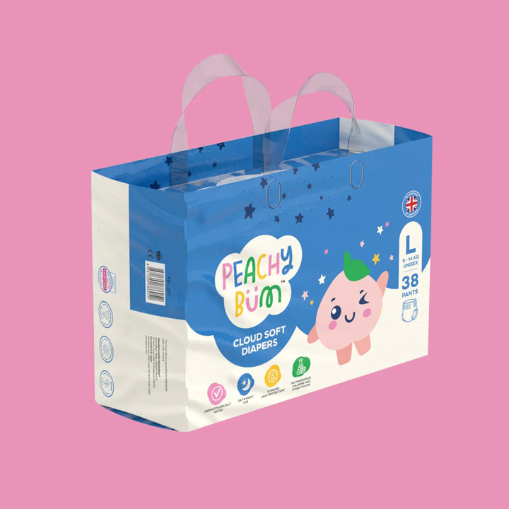 Peachy Bum Cloud Soft Pants Diaper