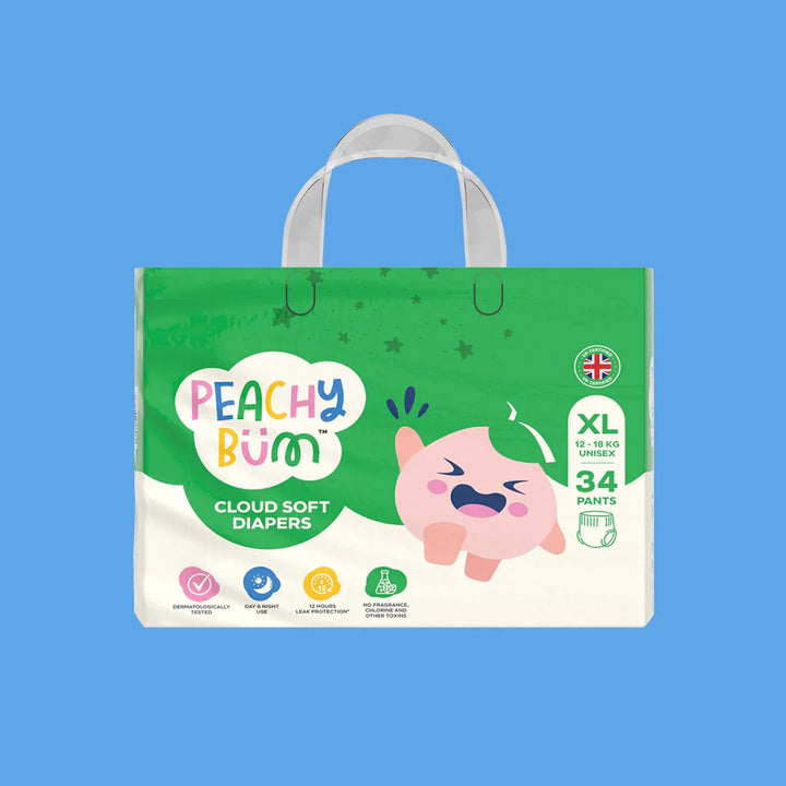 Peachy Bum Cloud Soft Pants Diaper