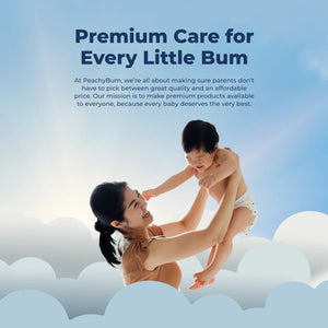 Peach Bum Cloud Soft Tape Diaper