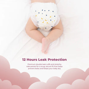 Peach Bum Cloud Soft Tape Diaper