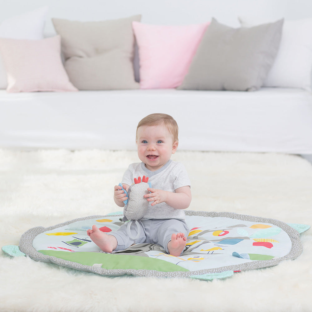 Skip Hop Treetop Friends Activity Gym - Grey/Pastel