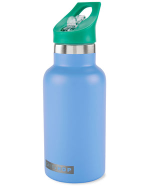Skip Hop Canteen Bottle Blue, flip-up straw top