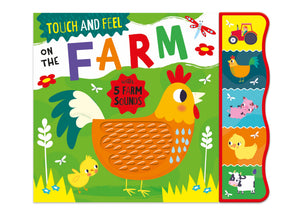 ELM North Parade Touch and Feel Silicone Sound Book (5 Button)