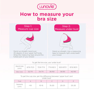 Lunavie Sheer Comfort Nursing Bra