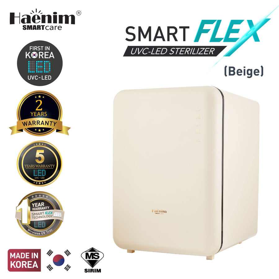 Haenim F5 Smart Flex UV-C LED steriliser in Beige