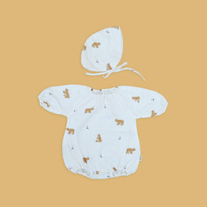 Saeson Tencel Classic Bubble Romper Set
