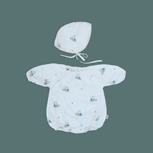 Saeson Tencel Classic Bubble Romper Set