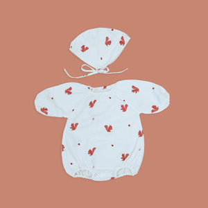 Saeson Tencel Classic Bubble Romper Set