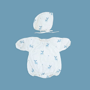 Saeson Tencel Classic Bubble Romper Set