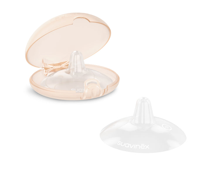 Suavinex Silicone Nipple Shields with Storage Box