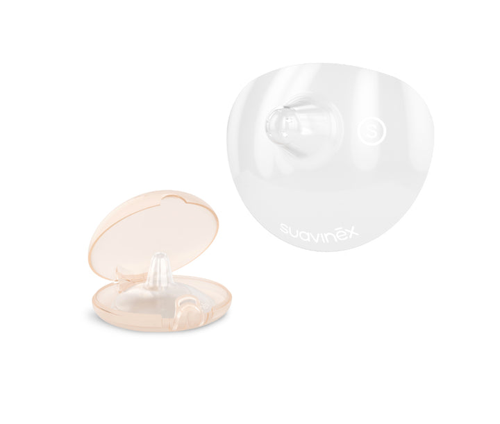 Suavinex Silicone Nipple Shields with Storage Box