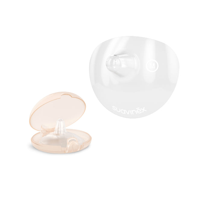 Suavinex Silicone Nipple Shields with Storage Box