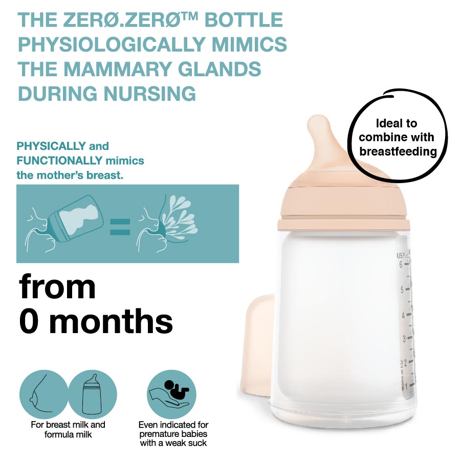 Suavinex Zero Zero Baby Bottle Starter Set 0M+