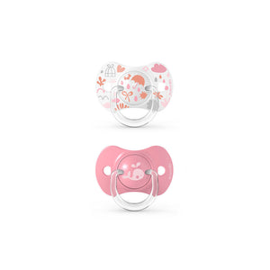 Suavinex Memories SX Pro Soother 18M+ 2 Pack - Pink