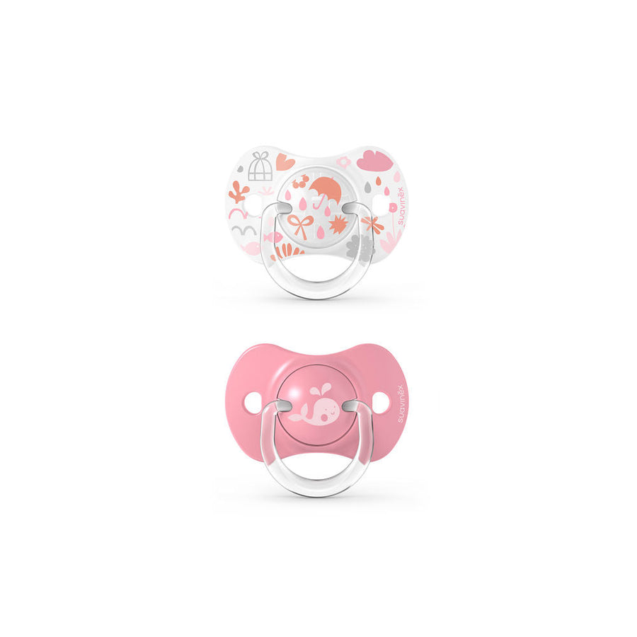 Suavinex Memories SX Pro Soother 18M+ 2 Pack - Pink