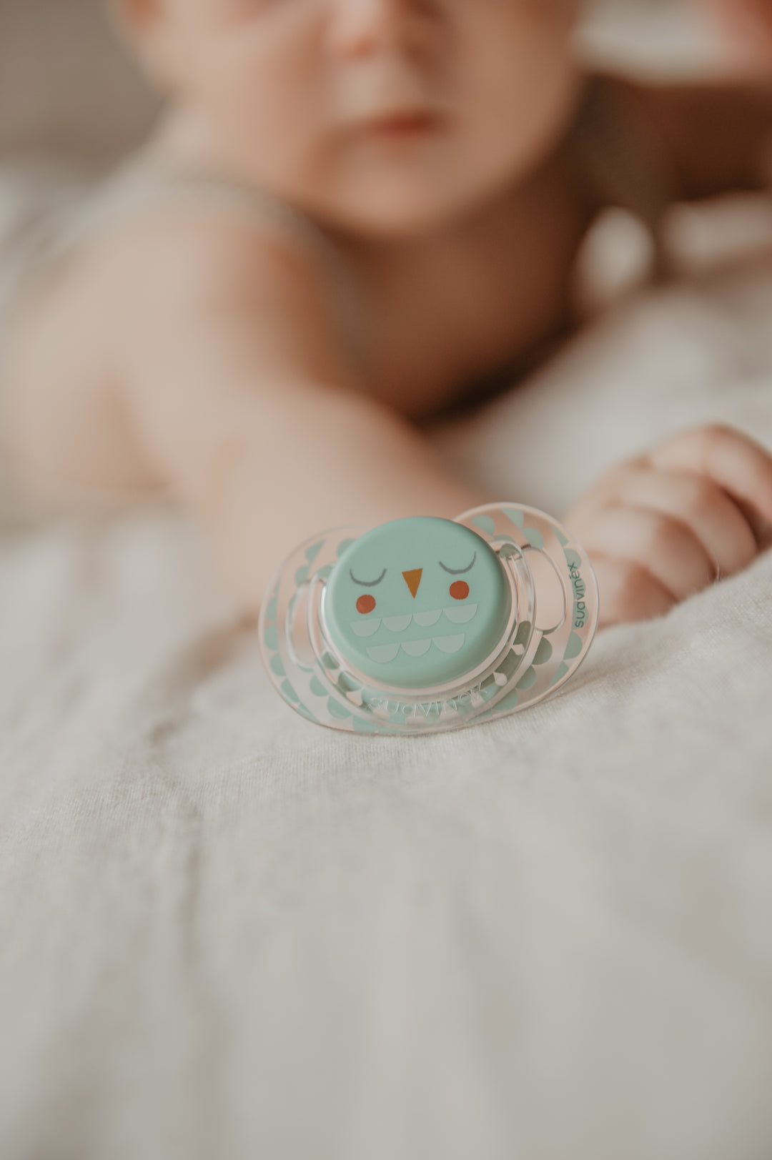 Suavinex Premium Soother with SX Pro Physiological Silicone Teat 0-6M