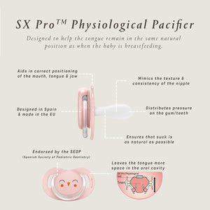 Suavinex Premium Soother with SX Pro Physiological Silicone Teat 0-6M