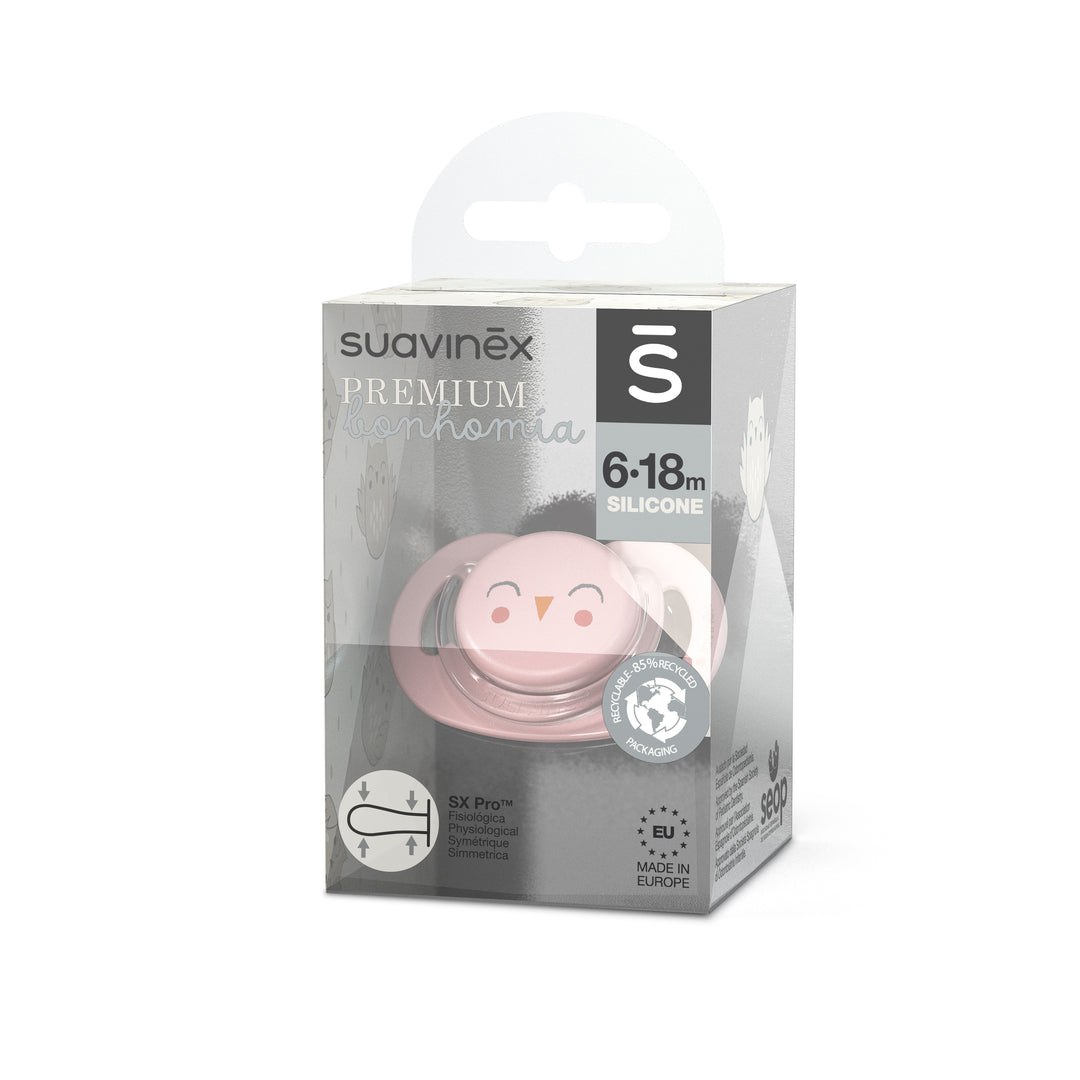 Suavinex Premium Soother with SX Pro Physiological Silicone Teat 6-18M