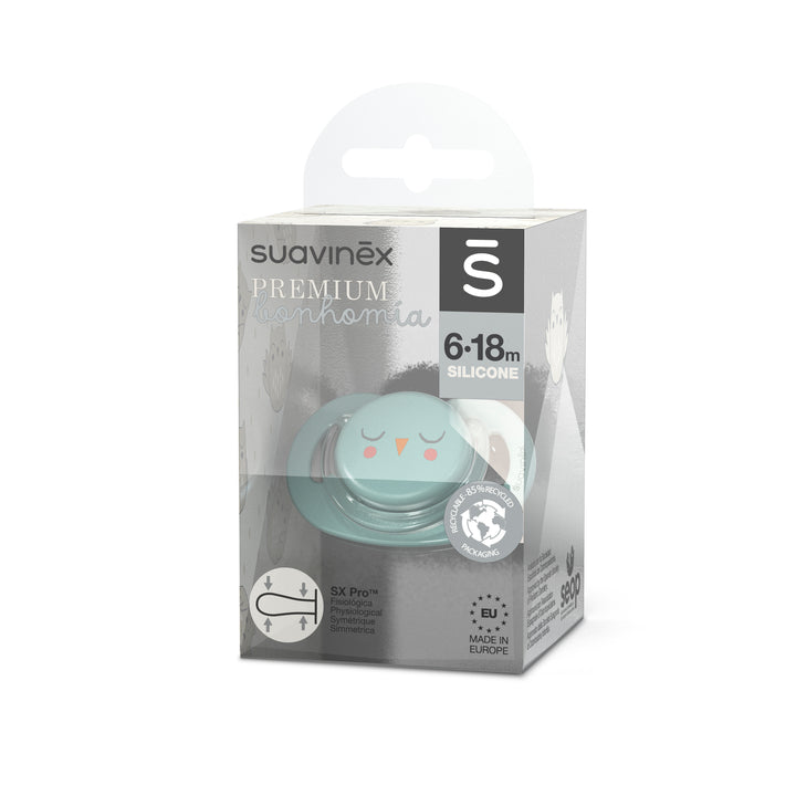 Suavinex Premium Soother with SX Pro Physiological Silicone Teat 6-18M