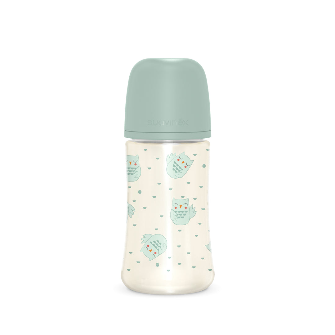 Suavinex 270ml Polyamide Premium Bottle with Medium Flow SX Pro Physiological Silicone Teat