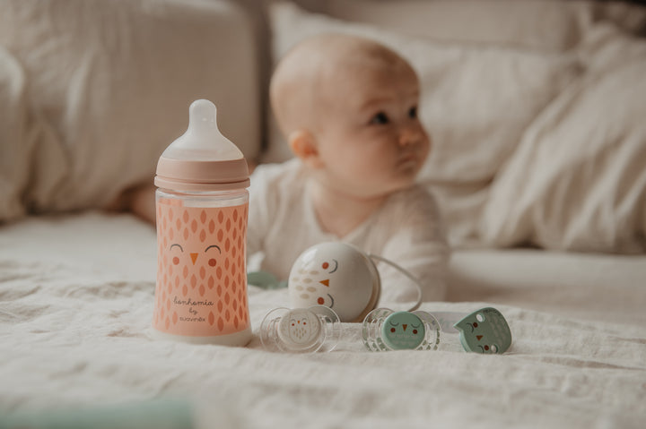 Suavinex 360ml Polyamide Premium Bottle with Medium Flow SX Pro Physiological Silicone Teat