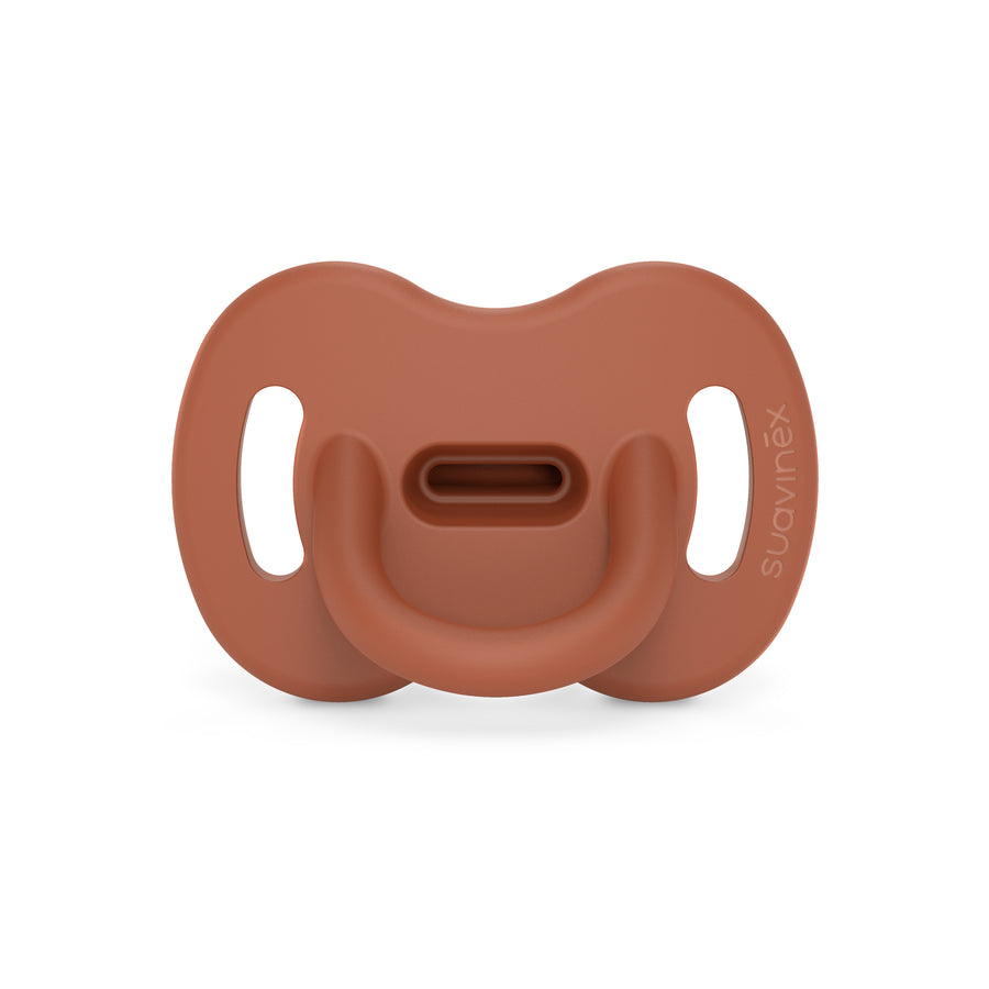 Suavinex Colour Essence All Silicone Soother with SX Pro Physiological Teat 6-18M