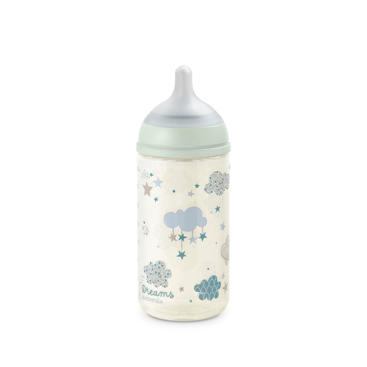 Suavinex Dreams Glass Baby Bottle SX Pro 240ml Slow Flow 0+months