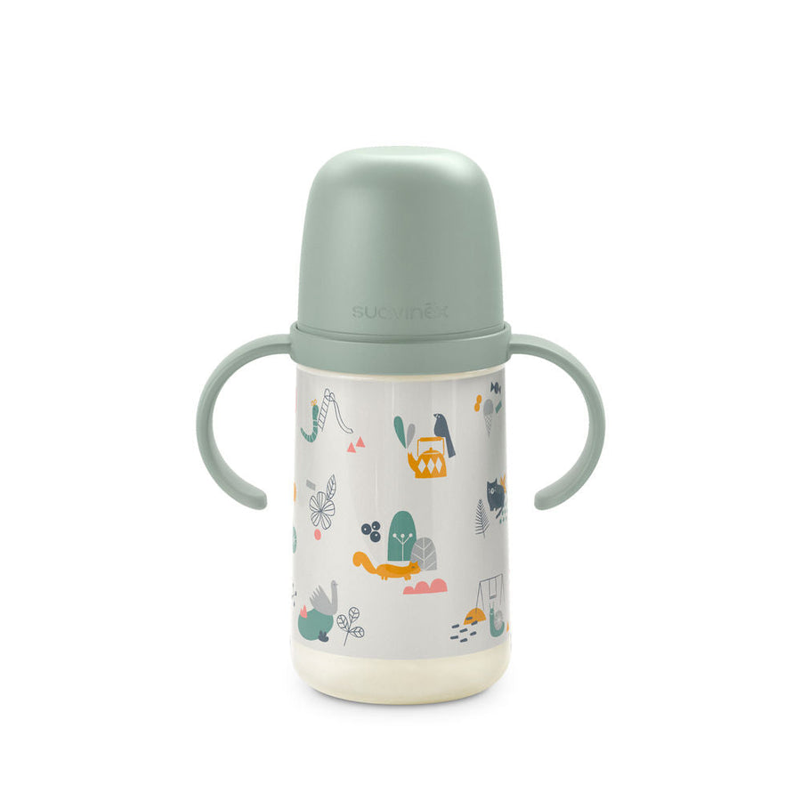Suavinex Bottle with Handles and Silicone Spout 270ml