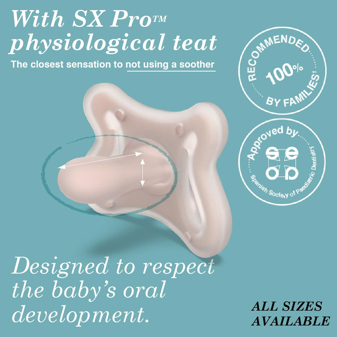 Suavinex Zero Zero Physiological Air flow Silicone Soother 6-18M