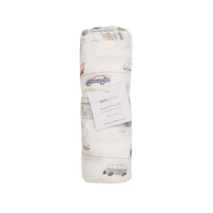 KAYS + KINS Bamboo Swaddle - City Stroll