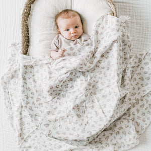 KAYS + KINS Bamboo Swaddle - Duskbloom