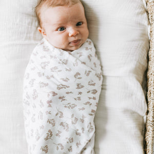 KAYS + KINS Bamboo Swaddle - Duskbloom