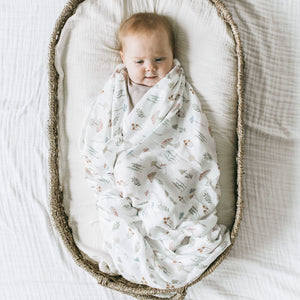 KAYS + KINS Bamboo Swaddle - Magic Grove