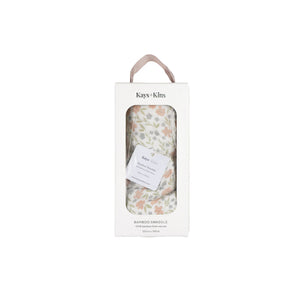 KAYS + KINS Bamboo Swaddle - Petalyn