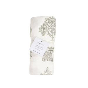 KAYS + KINS Bamboo Swaddle - Woodland