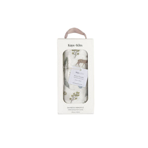 KAYS + KINS Bamboo Swaddle - Whimsical Forest