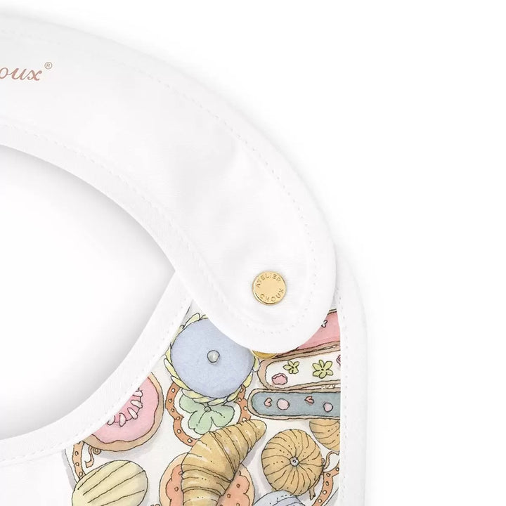 Atelier Satin Bib - Bon Appetit