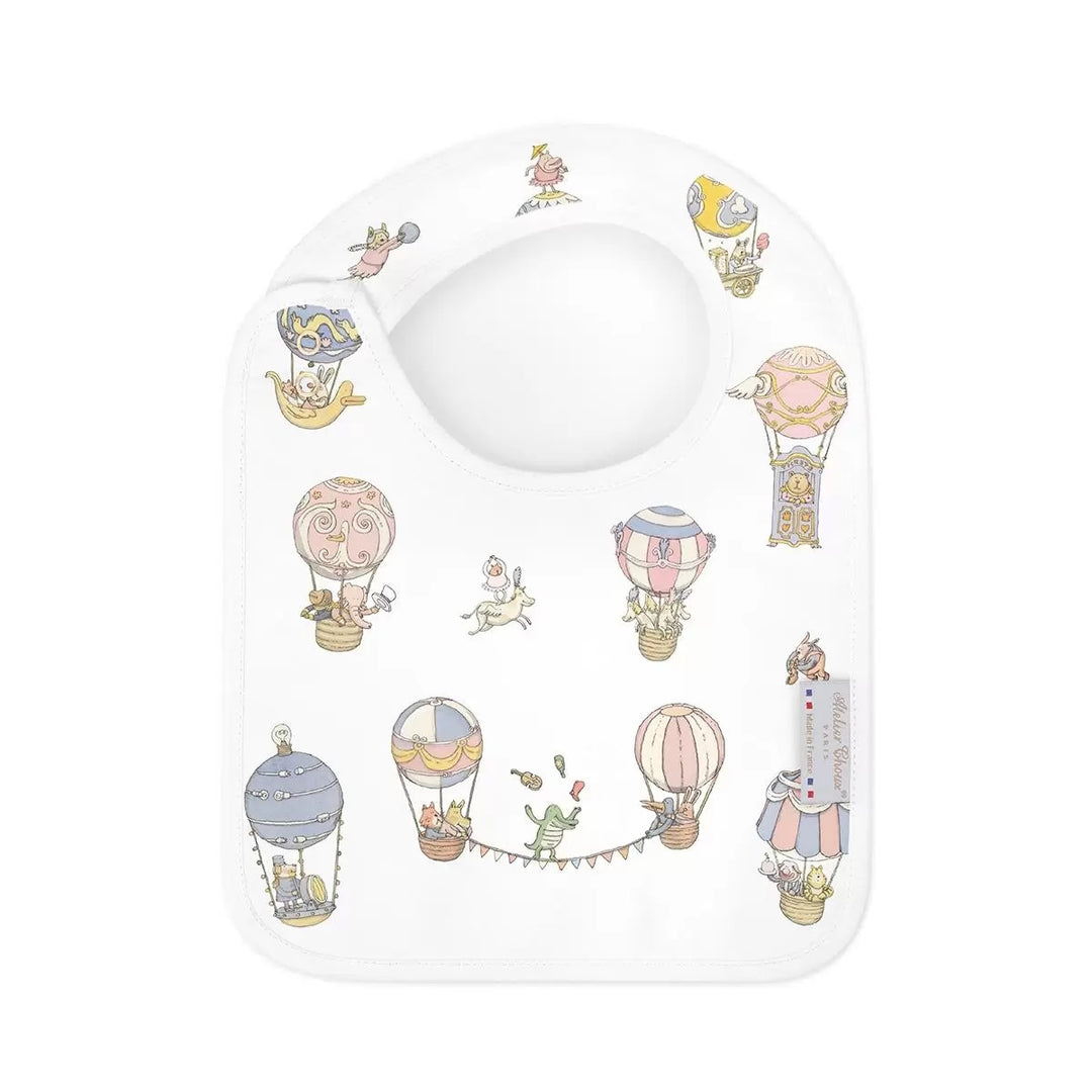 Atelier Satin bib – Pastel Circus